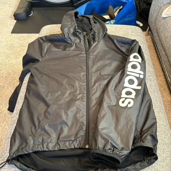 adidas Women's Essentials Linear Windbreaker - Picture 5 of 13